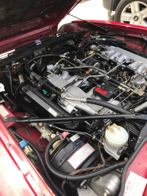 1988 Red Jaguar XJS Coupe