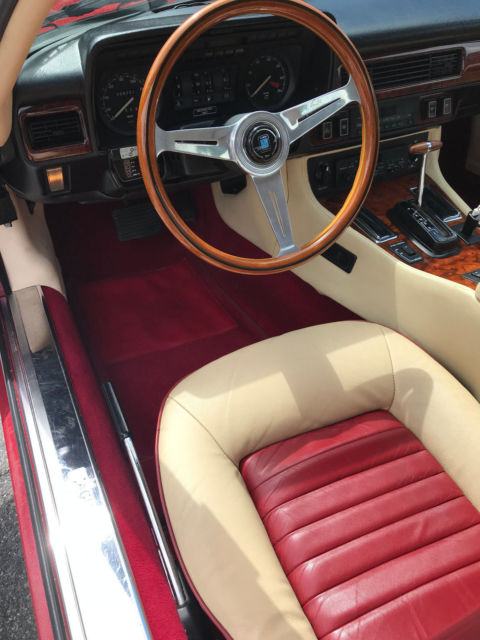 1988 Red Jaguar XJS Coupe