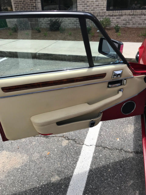 1988 Red Jaguar XJS Coupe