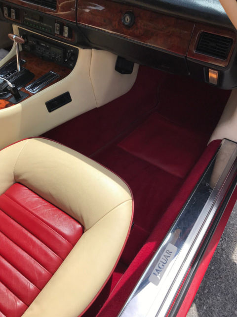 1988 Red Jaguar XJS Coupe