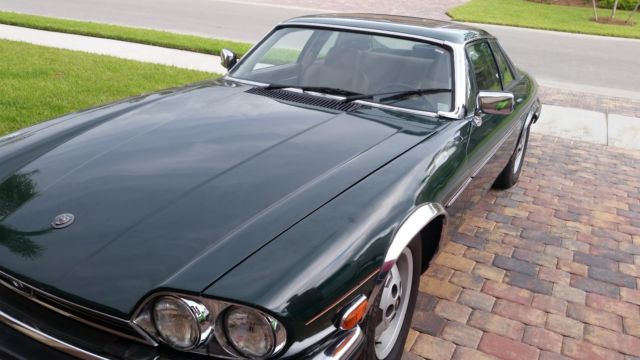 1988 Green Jaguar XJS Coupe