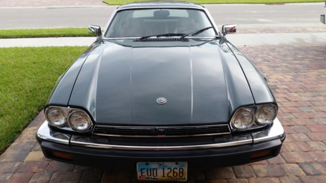 1988 Green Jaguar XJS Coupe