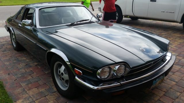 1988 Green Jaguar XJS Coupe