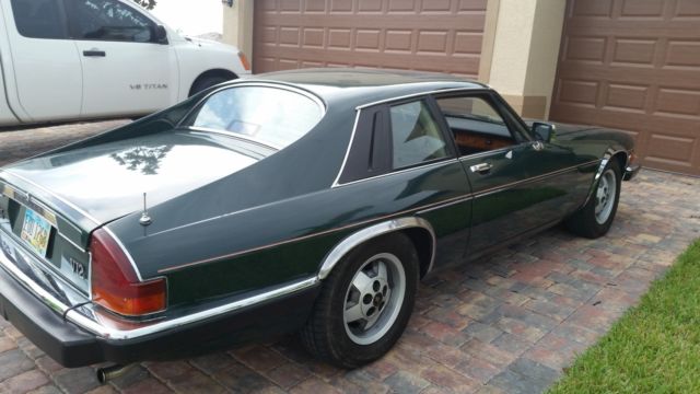 1988 Green Jaguar XJS Coupe