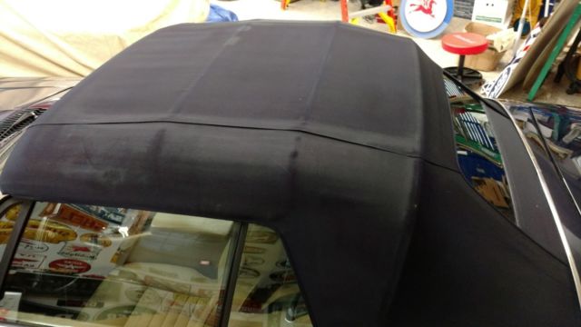 1988 Blue Jaguar XJS Convertible