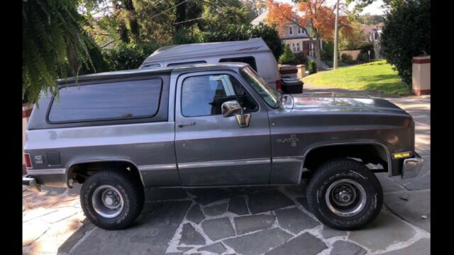 1988 Gray Chevrolet Blazer SUV