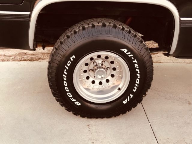 1988 Black Chevrolet Blazer