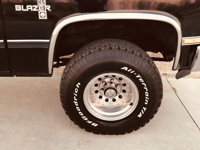 1988 Black Chevrolet Blazer