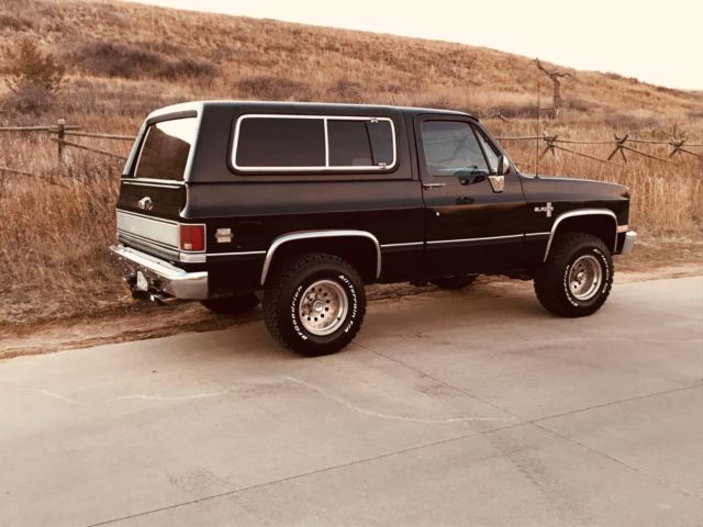 1988 Black Chevrolet Blazer