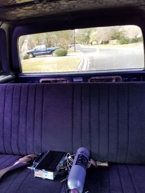 1988 Blue Chevrolet Blazer SUV