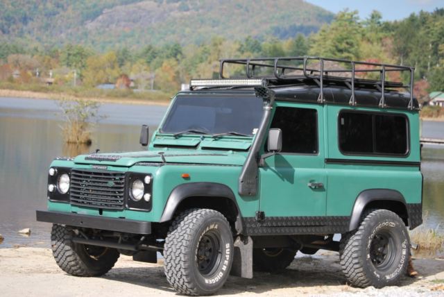1988 Green Land Rover Defender SUV