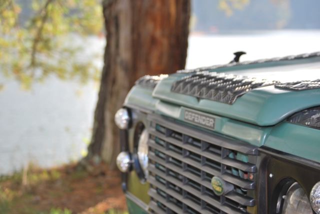 1988 Green Land Rover Defender SUV
