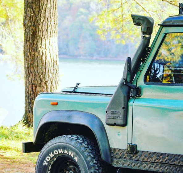 1988 Green Land Rover Defender SUV