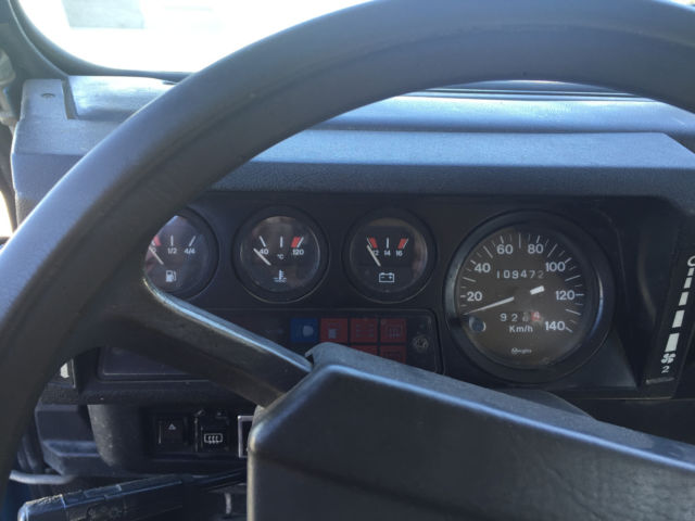 1988 Red Land Rover Defender SUV