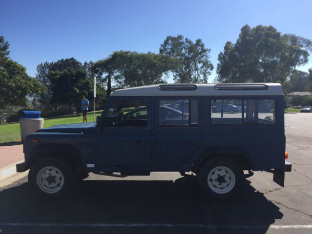 1988 Red Land Rover Defender SUV