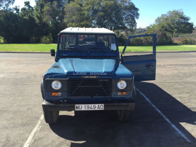 1988 Red Land Rover Defender SUV