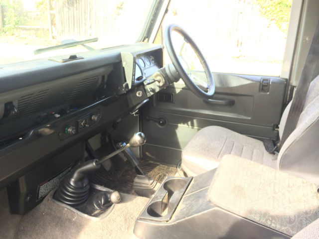 1988 Silver Land Rover Defender SUV