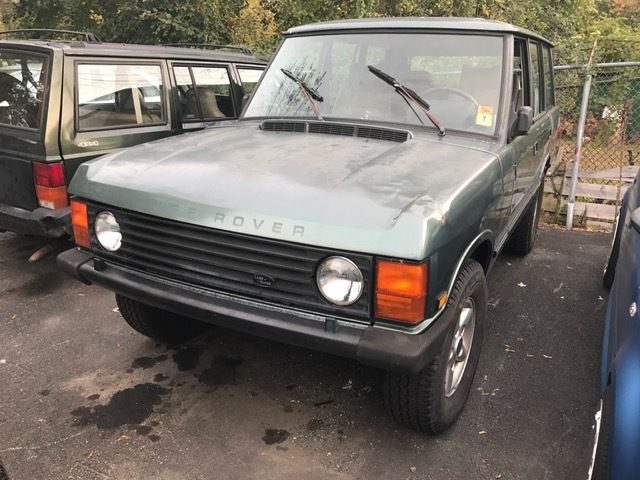 1988 Tan Land Rover Range Rover SUV