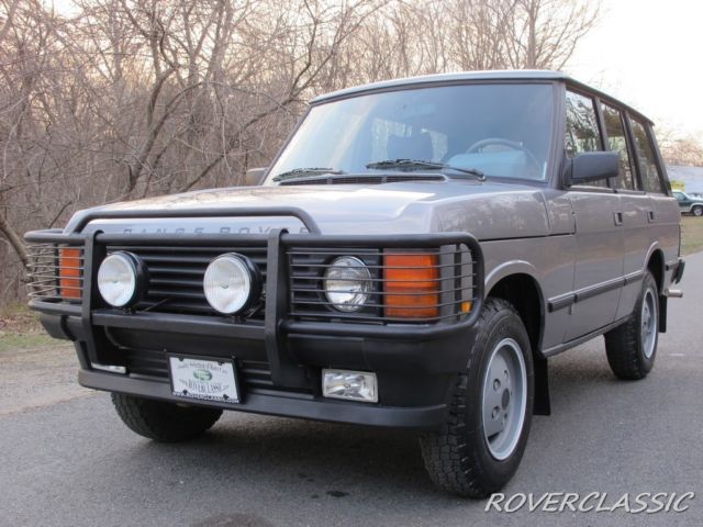 1988 Gray Land Rover Range Rover SUV