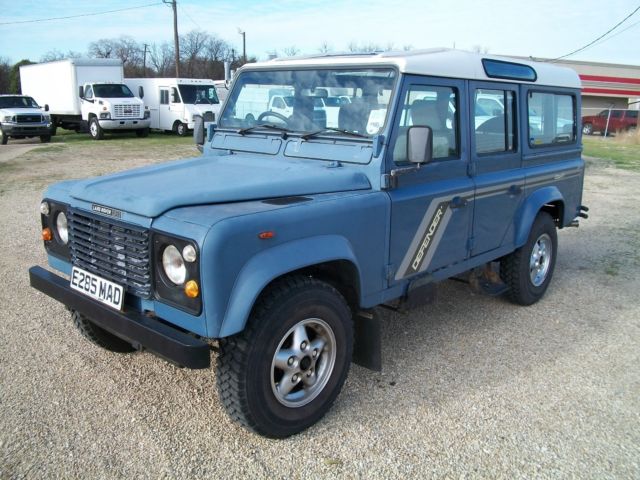 1988 Blue Land Rover Range Rover