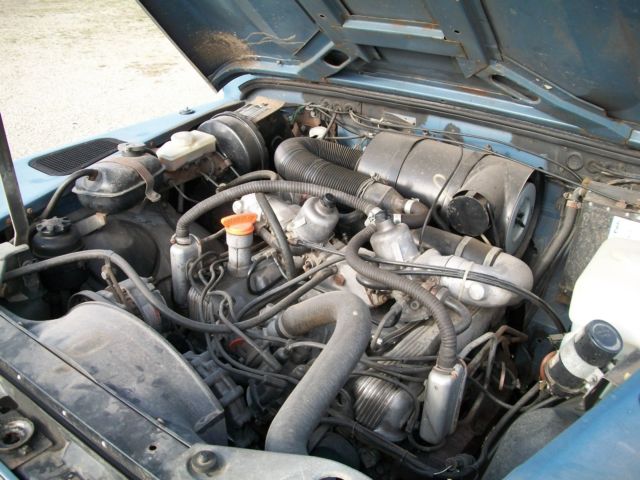 1988 Blue Land Rover Range Rover