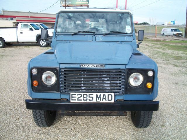 1988 Blue Land Rover Range Rover