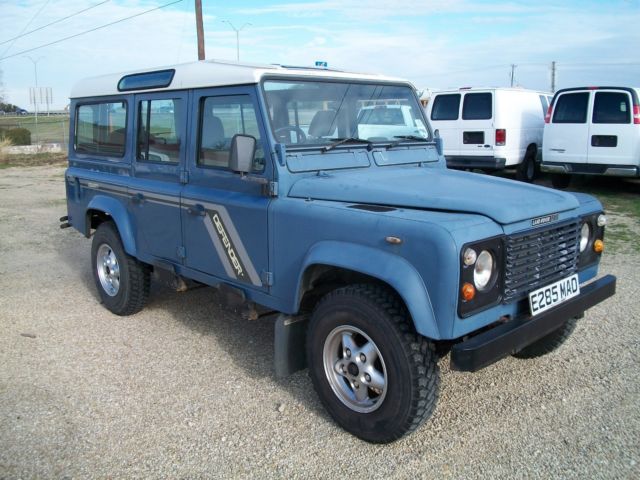 1988 Blue Land Rover Range Rover