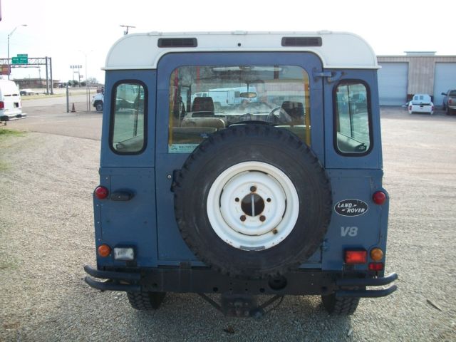 1988 Blue Land Rover Range Rover