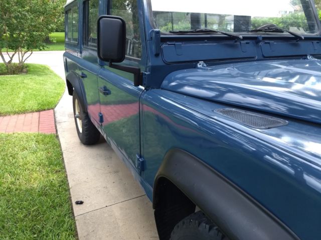 1988 Blue Land Rover Defender SUV