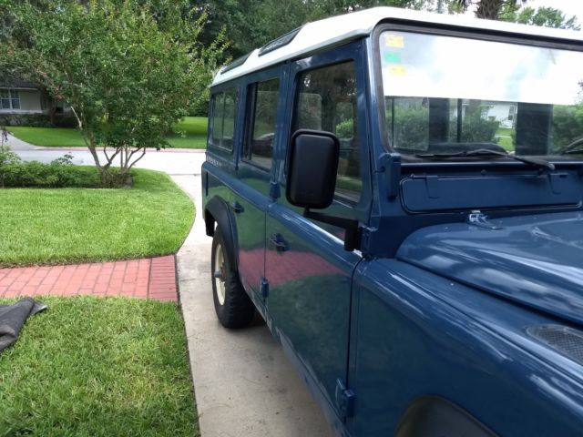 1988 Blue Land Rover Defender SUV