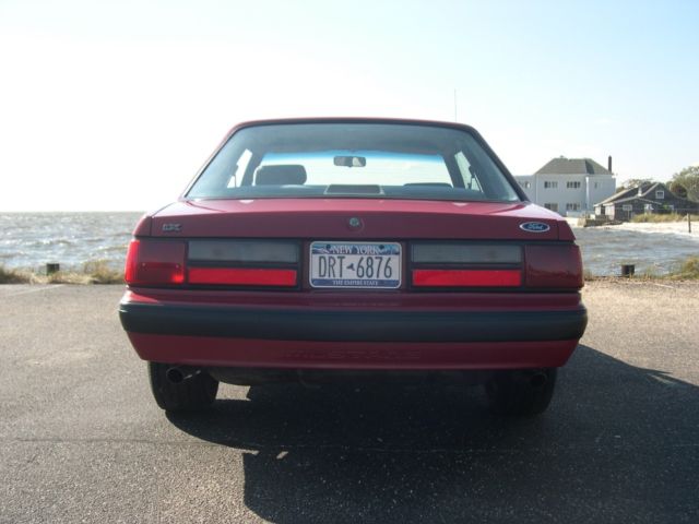 1988 RED Ford Mustang Coupe