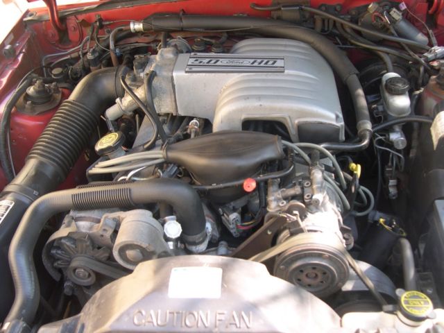 1988 RED Ford Mustang Coupe