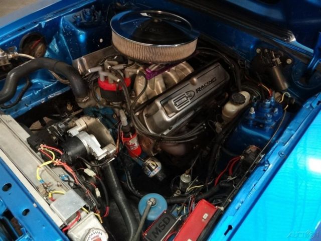 1988 Blue Ford Mustang Sedan