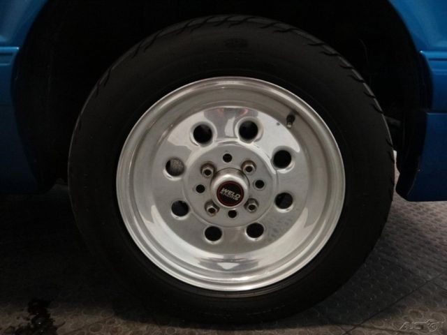 1988 Blue Ford Mustang Sedan