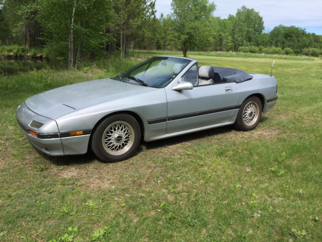 1988 Blue Mazda RX-7 Convertible