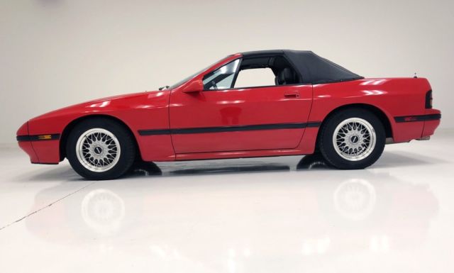 1988 Red Mazda RX-7 Convertible