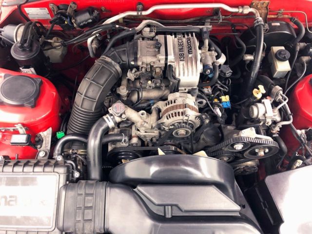 1988 Red Mazda RX-7 Convertible