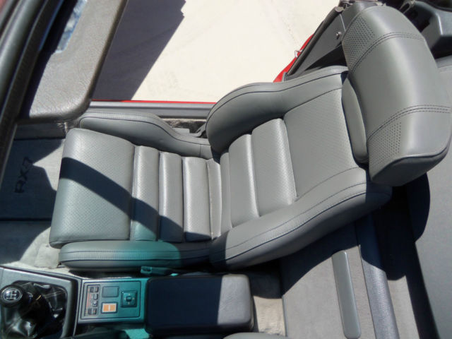 1988 Red Mazda RX-7 Coupe