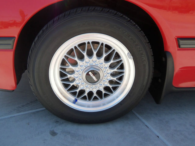 1988 Red Mazda RX-7 Coupe
