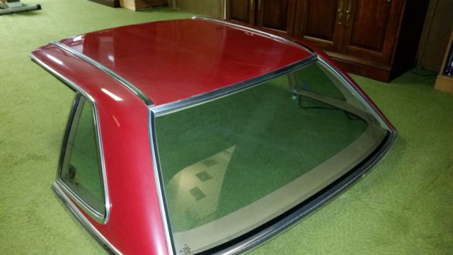 1988 Red Mercedes-Benz SL-Class Convertible