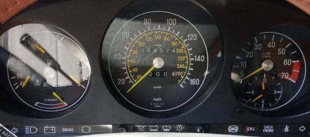 1988 Smoke Silver Mercedes-Benz SL-Class Convertible