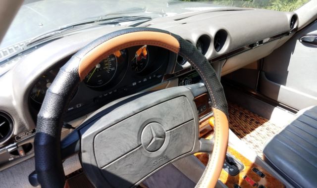 1988 Smoke Silver Mercedes-Benz SL-Class Convertible