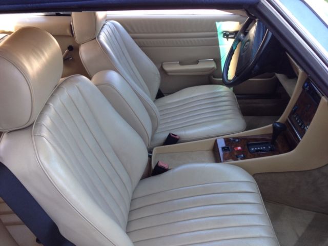 1988 BLUE Mercedes-Benz SL-Class Convertible