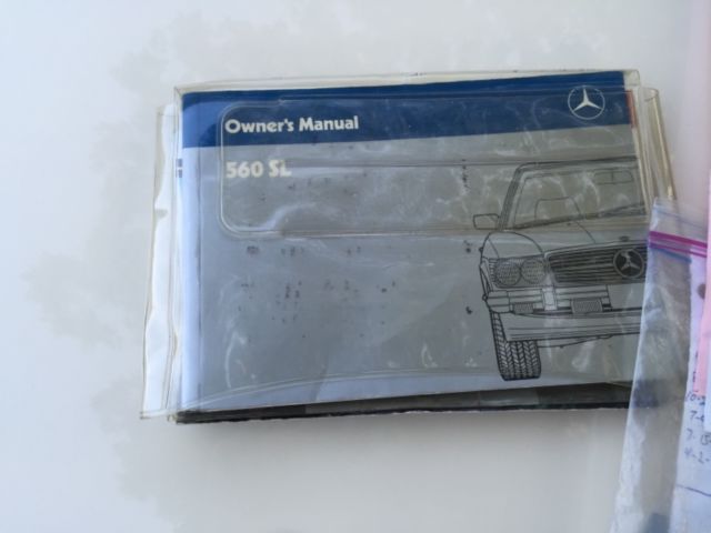 1988 Beige Mercedes-Benz SL-Class Convertible