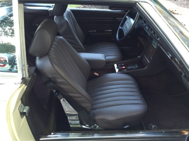 1988 Beige Mercedes-Benz SL-Class Convertible