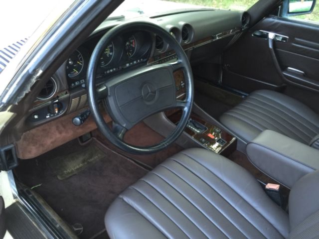 1988 Beige Mercedes-Benz SL-Class Convertible