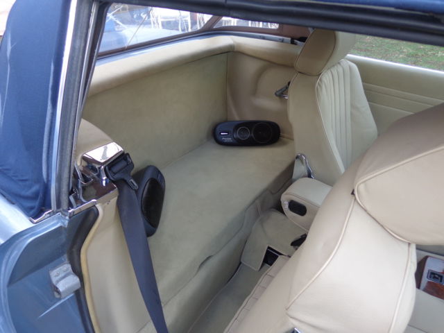 1988 Blue Mercedes-Benz SL-Class Convertable