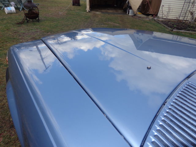 1988 Blue Mercedes-Benz SL-Class Convertable