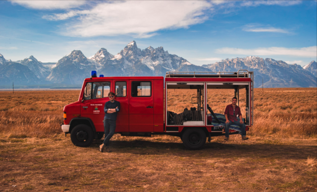 1988 Red Mercedes-Benz Sprinter Van Camper