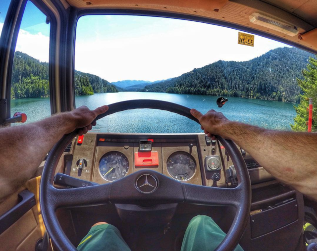 1988 Red Mercedes-Benz Sprinter Van Camper